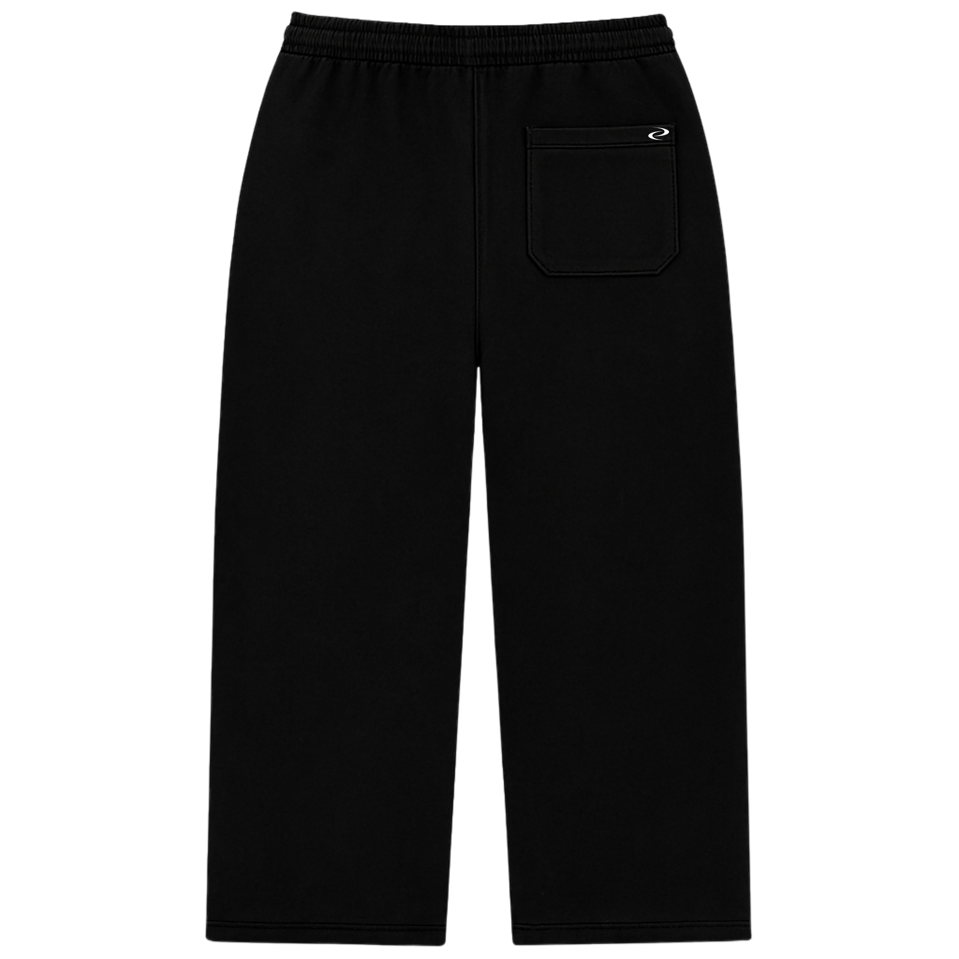 Blank Open Leg Fleece Sweatpants