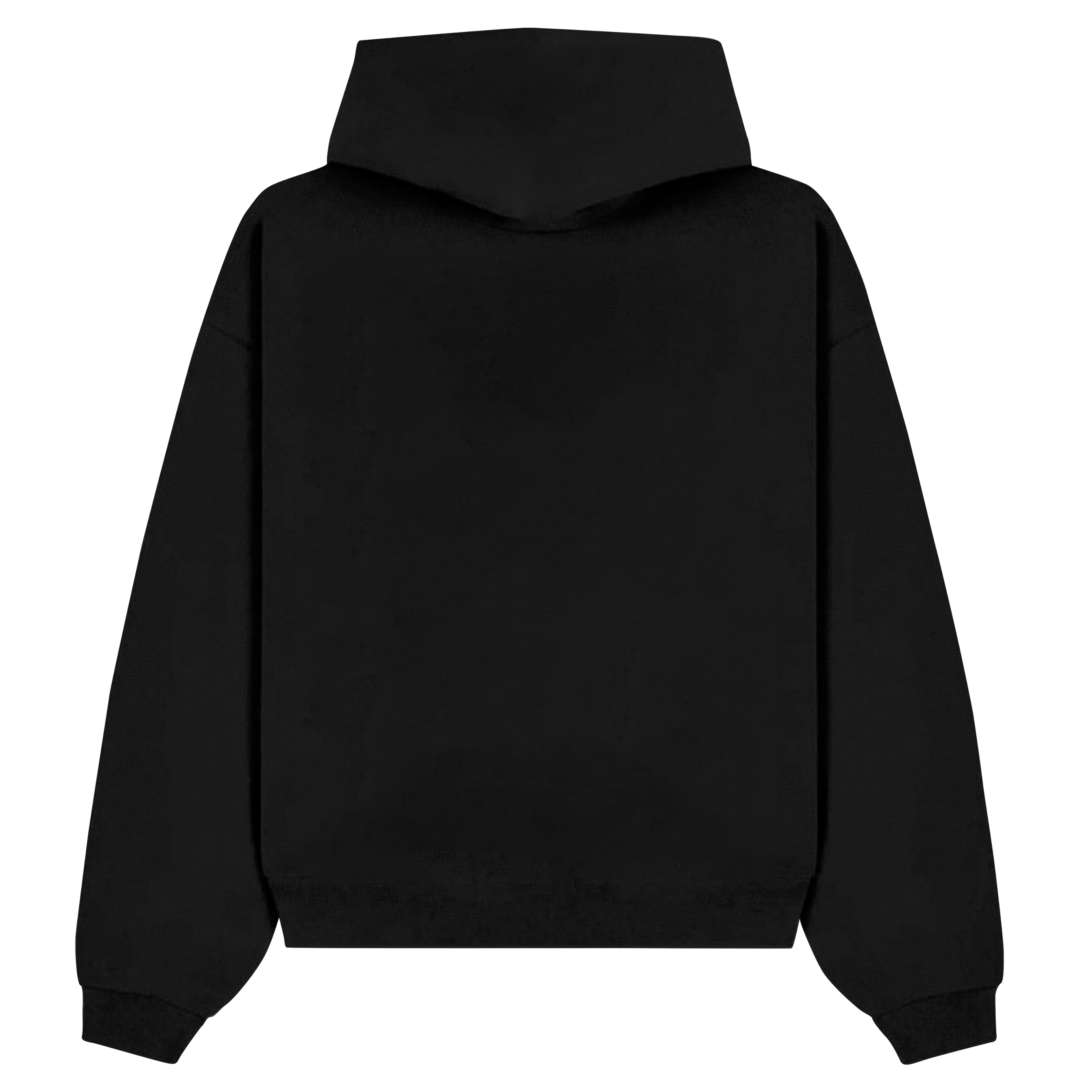 Signature Blank Black Hoodie